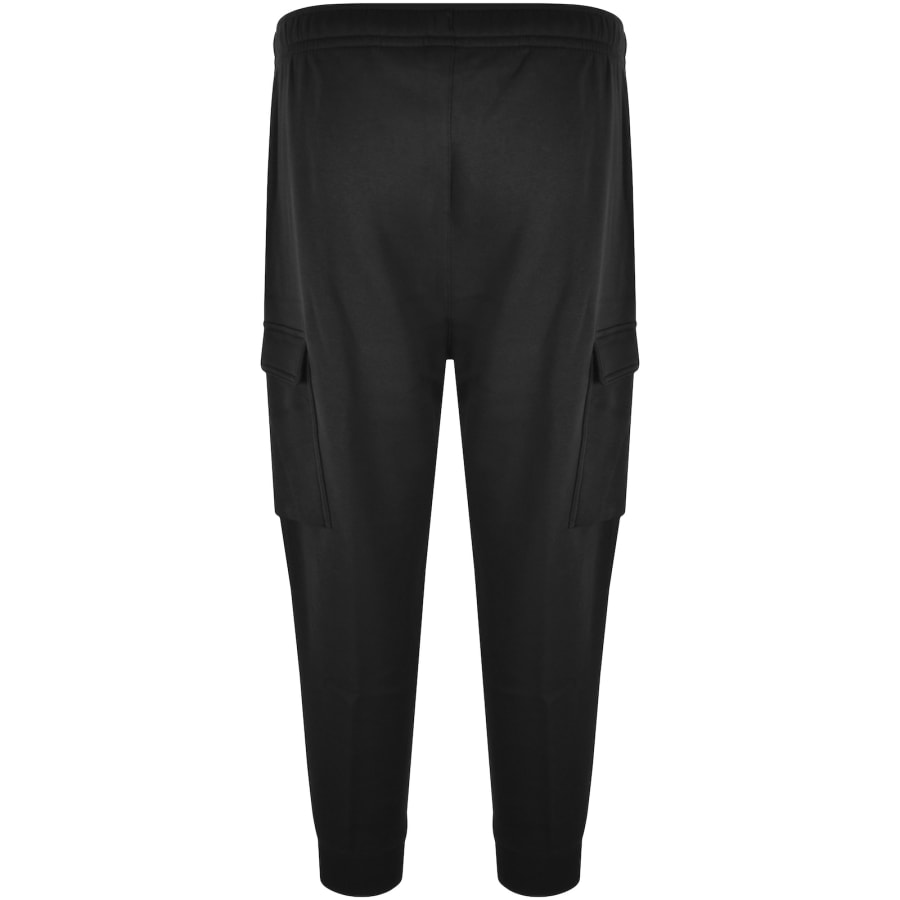 Nike club cuffed cargo sweatpants in black shop
